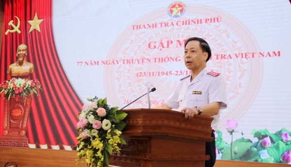 Thanh tra Chính phủ gặp mặt nhân kỷ niệm 77 năm ngày thành lập ngành Thanh tra
