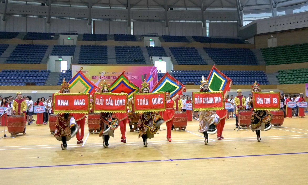 Khai mạc Giải Cầu lông toàn quốc Báo Thanh tra lần thứ 18