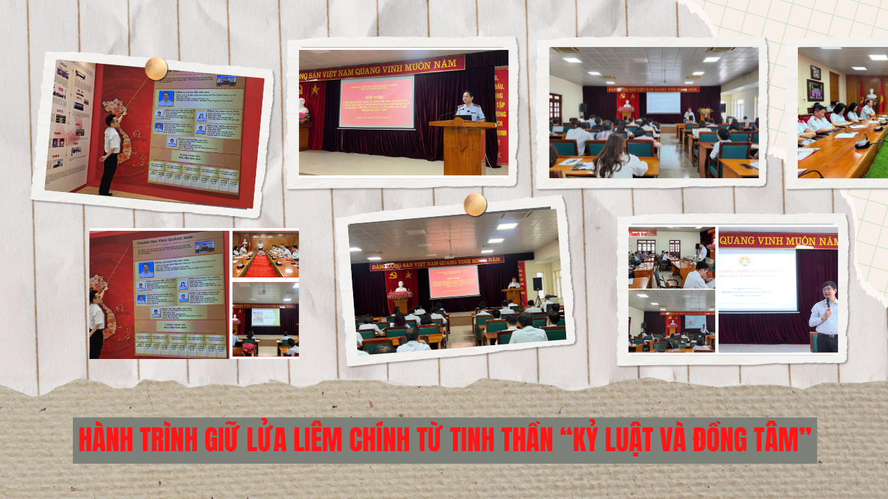 Thanh tra Quảng Ninh: Hành trình giữ lửa liêm chính từ tinh thần 'kỷ luật và đồng tâm'