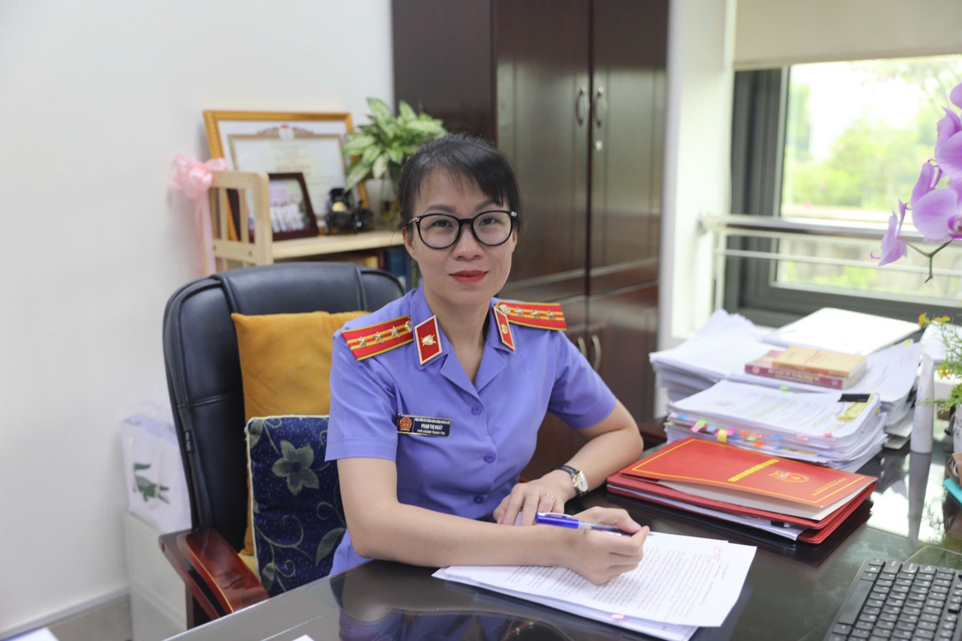 Nữ cán bộ thanh tra với bí quyết “gương mẫu là nền tảng”