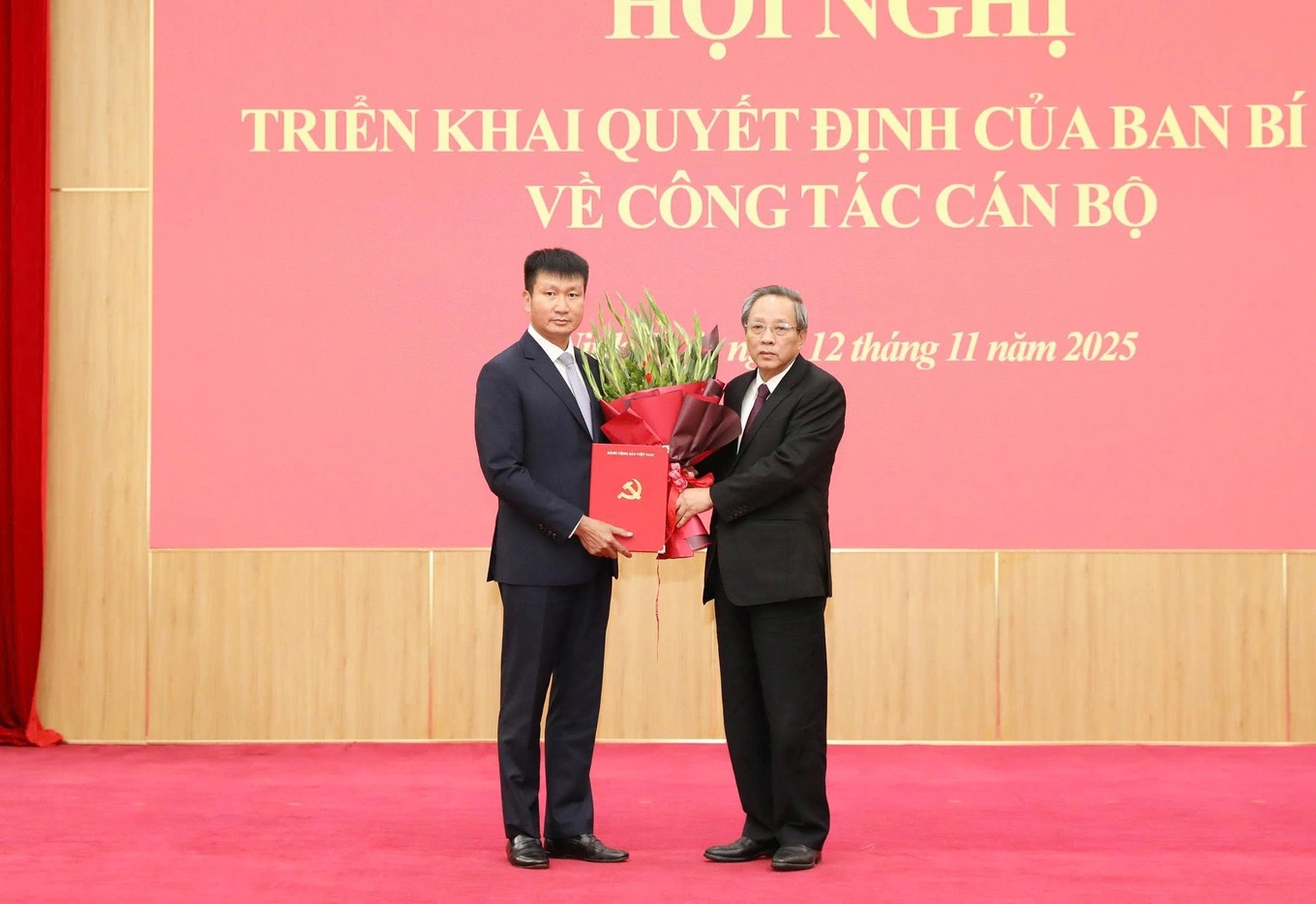 Ninh Bình: Ông Trần Huy Tuấn được điều động, chỉ định giữ chức Phó Bí thư Tỉnh uỷ