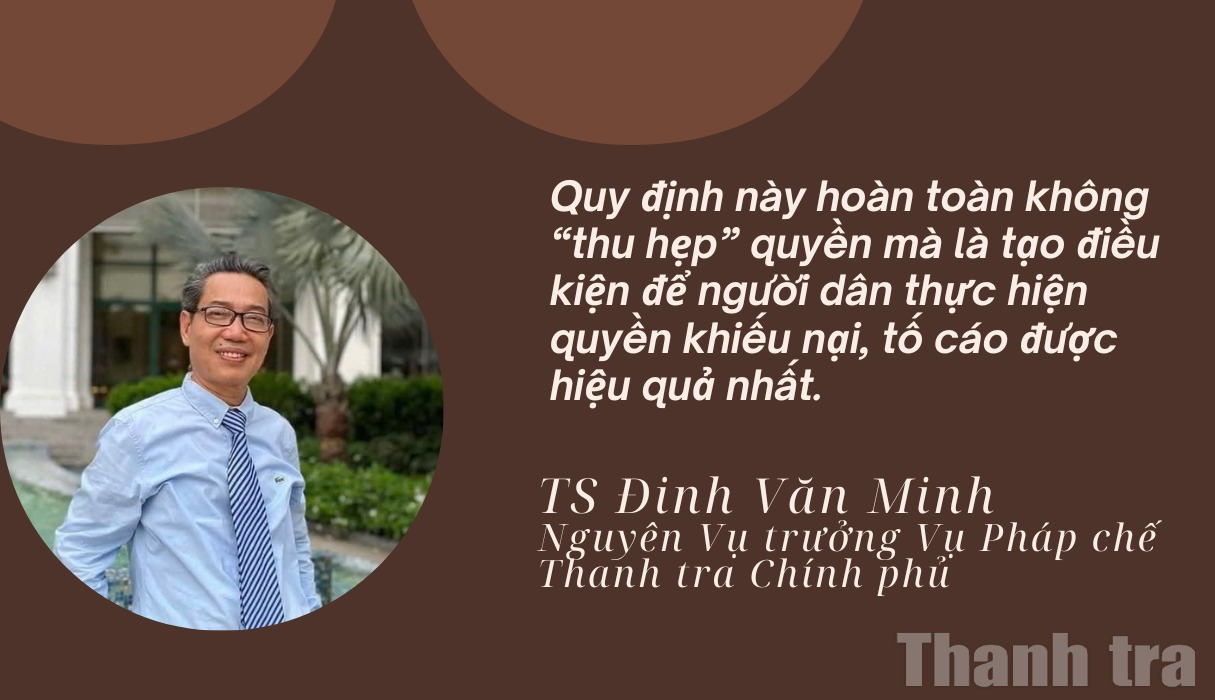 Định danh người khiếu nại, tố cáo: “Rào cản” hay bước tiến hoàn thiện pháp luật?