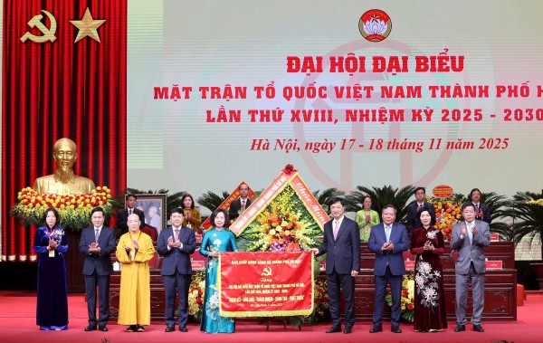 Đại hội đại biểu MTTQ Việt Nam thành phố Hà Nội lần thứ XVIII thành công tốt đẹp