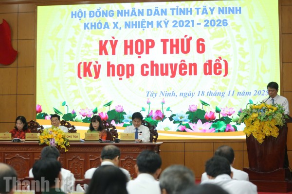 HĐND tỉnh Tây Ninh kiện toàn nhân sự Chủ tịch UBND tỉnh