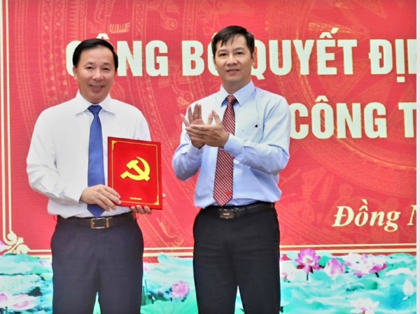 Ông Nguyễn Văn Út giữ chức Phó Bí thư Tỉnh ủy, giới thiệu bầu Chủ tịch UBND tỉnh Đồng Nai