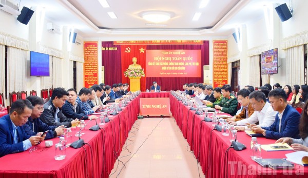 Tăng cường vai trò lãnh đạo của Đảng - “chìa khóa” đẩy lùi tham nhũng, lãng phí, tiêu cực ở Nghệ An