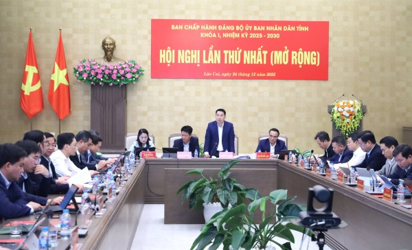 Chánh Thanh tra tỉnh Lào Cai Nguyễn Trung Triều tham gia Ban Chấp hành Đảng bộ UBND tỉnh