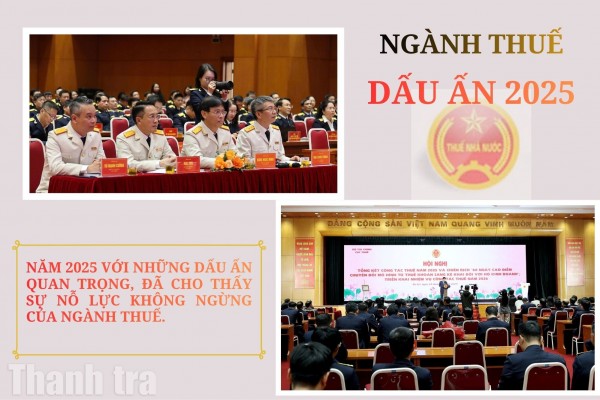 Ngành Thuế với những dấu ấn quan trọng trong năm 2025