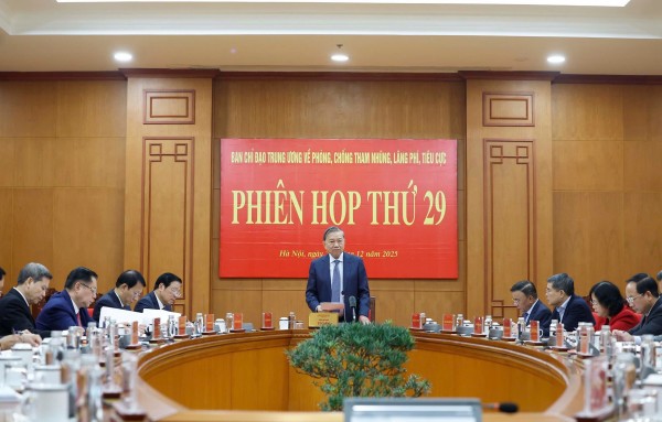 6 cán bộ diện Trung ương quản lý bị xử hình sự trong năm 2025