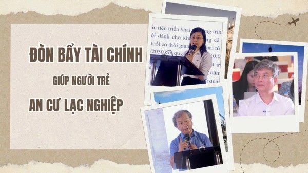 Những phát ngôn “nóng” về đòn bẩy tài chính và cơ hội an cư cho người trẻ