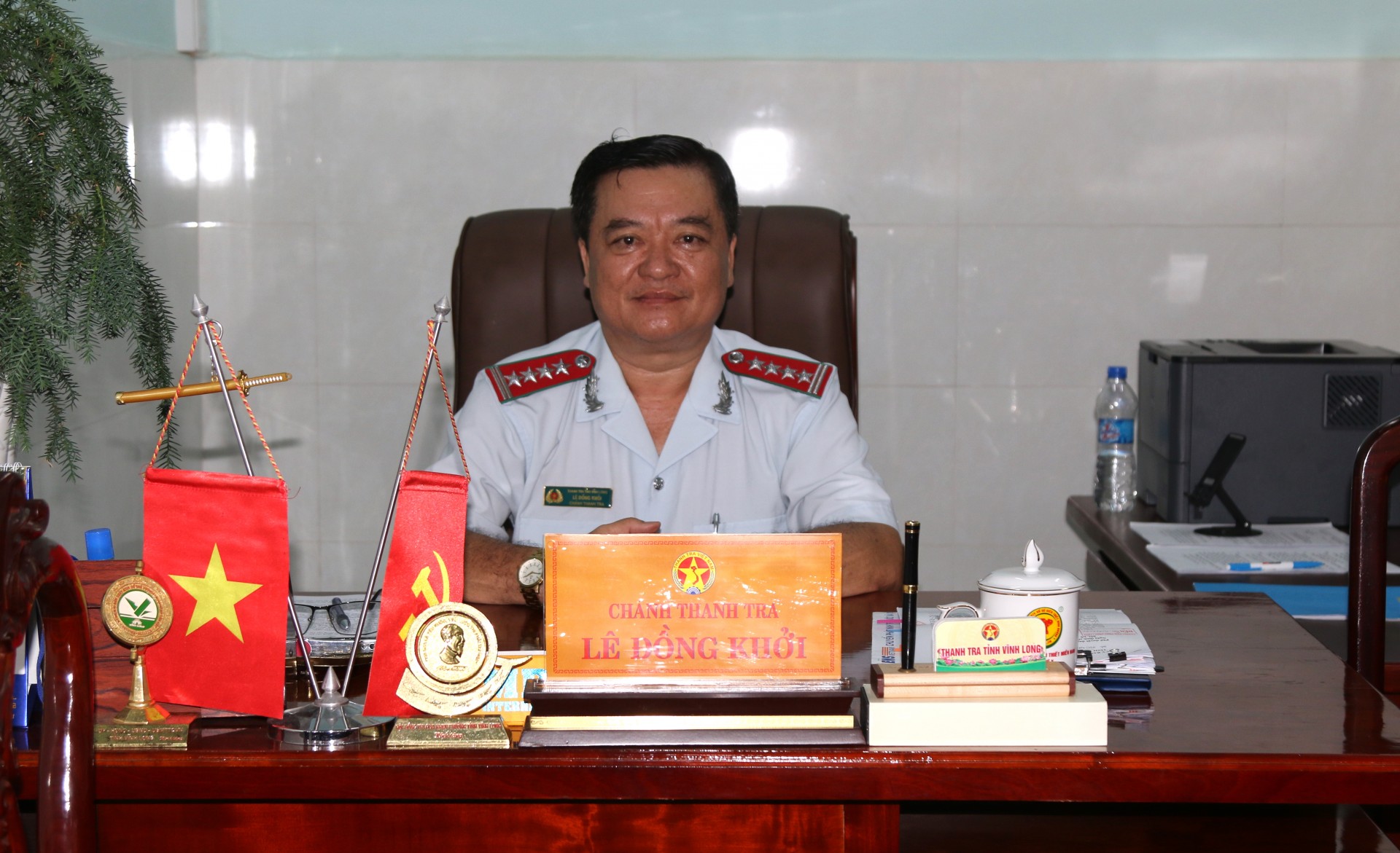 Chánh Thanh tra Lê Đồng Khởi - Người truyền cảm hứng cho ngành Thanh tra Vĩnh Long