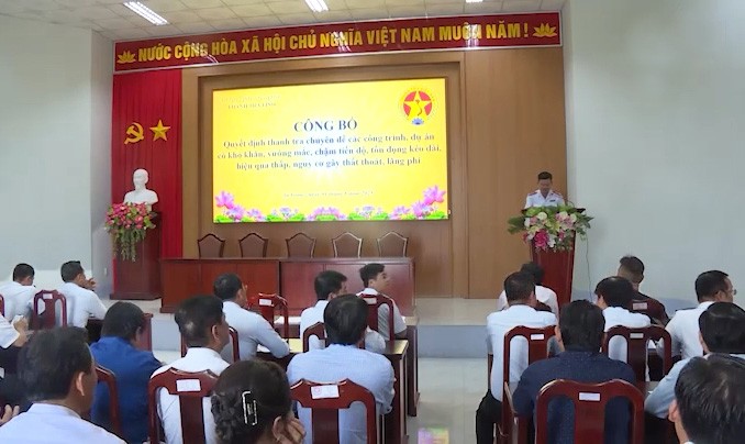 An Giang: Thành lập 4 đoàn thanh tra các dự án có khó khăn, vướng mắc