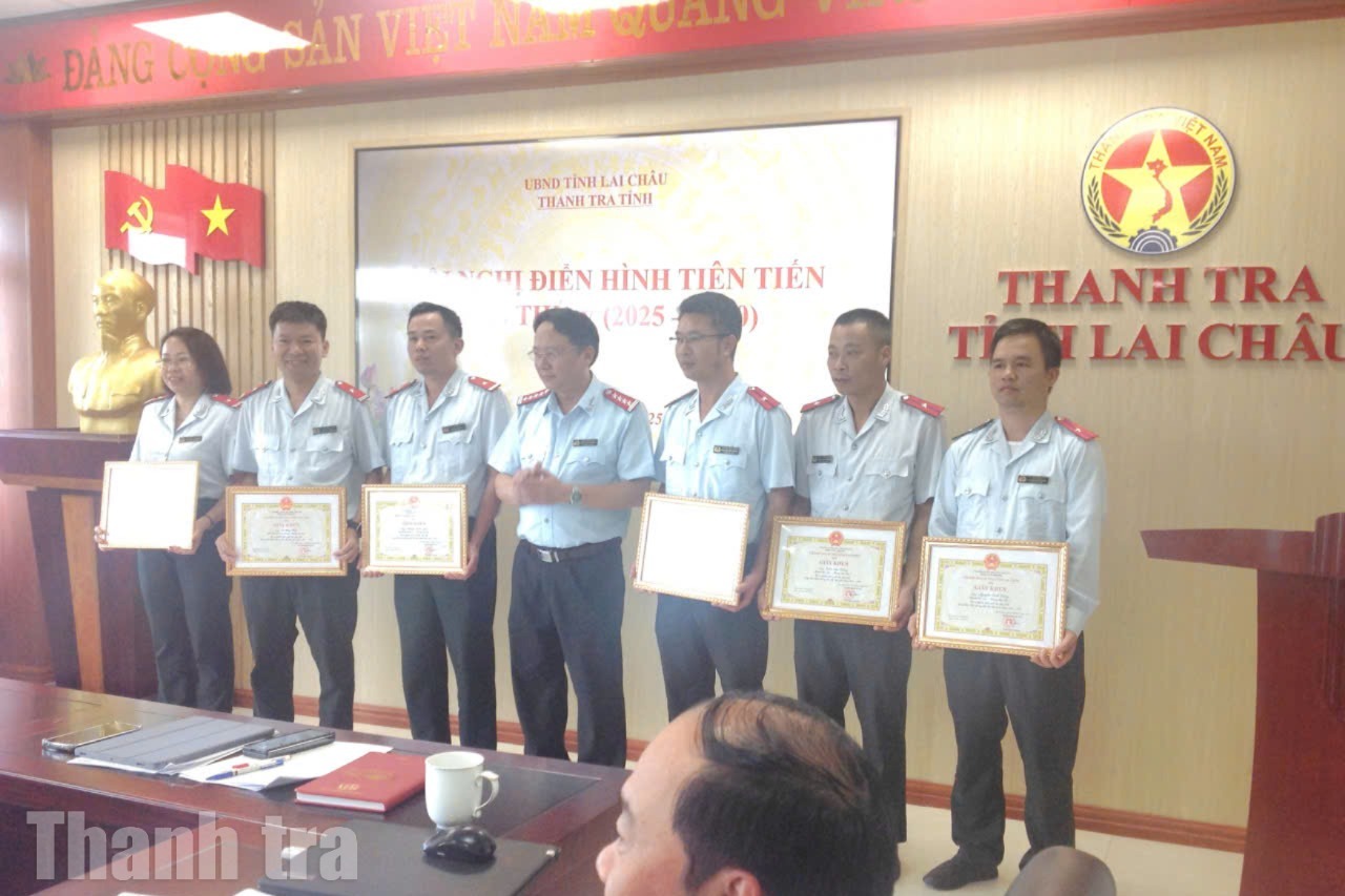 Thi đua yêu nước - Động lực để Thanh tra Lai Châu vươn xa