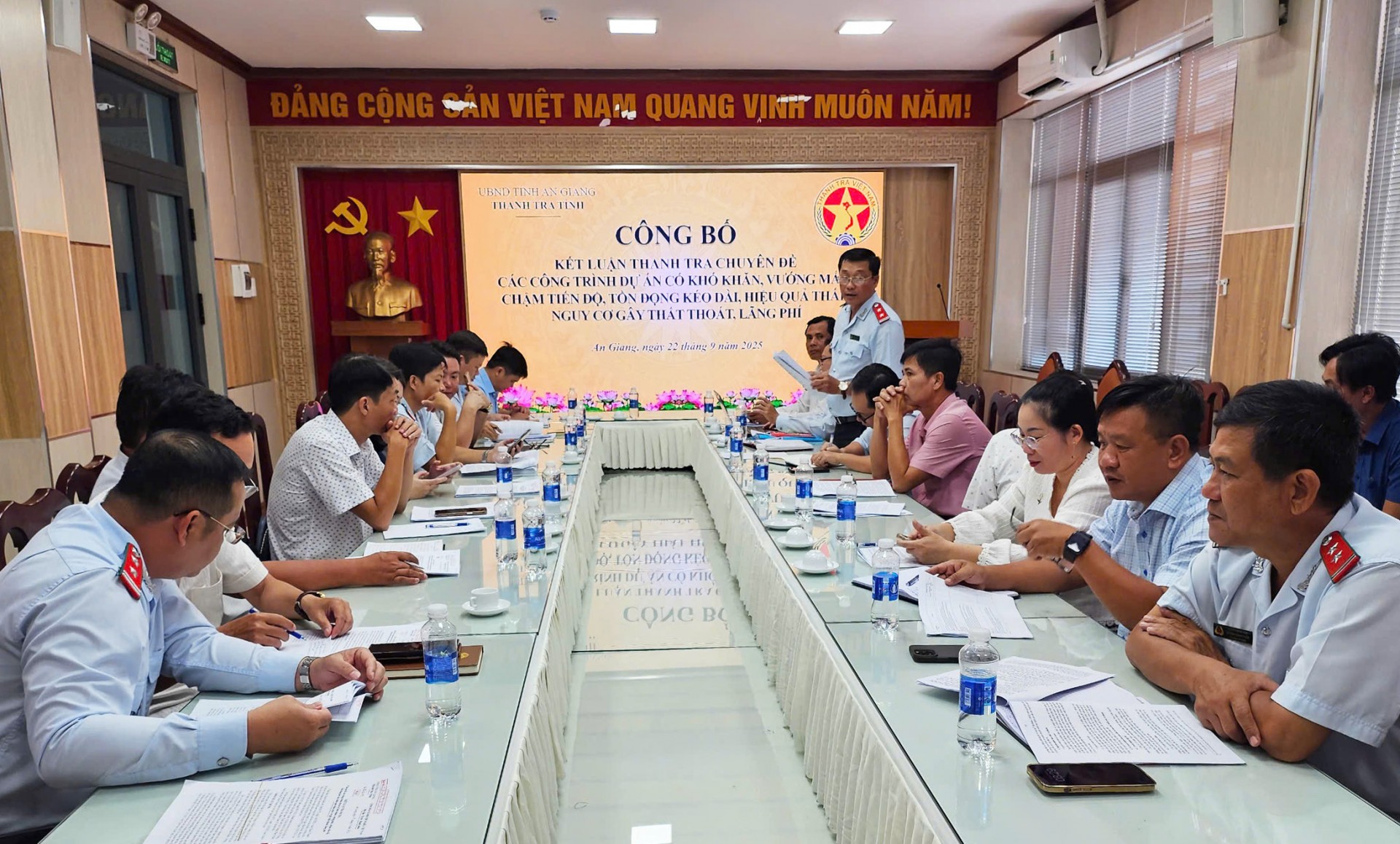 An Giang: Công bố kết luận thanh tra chuyên đề các dự án có khó khăn, vướng mắc