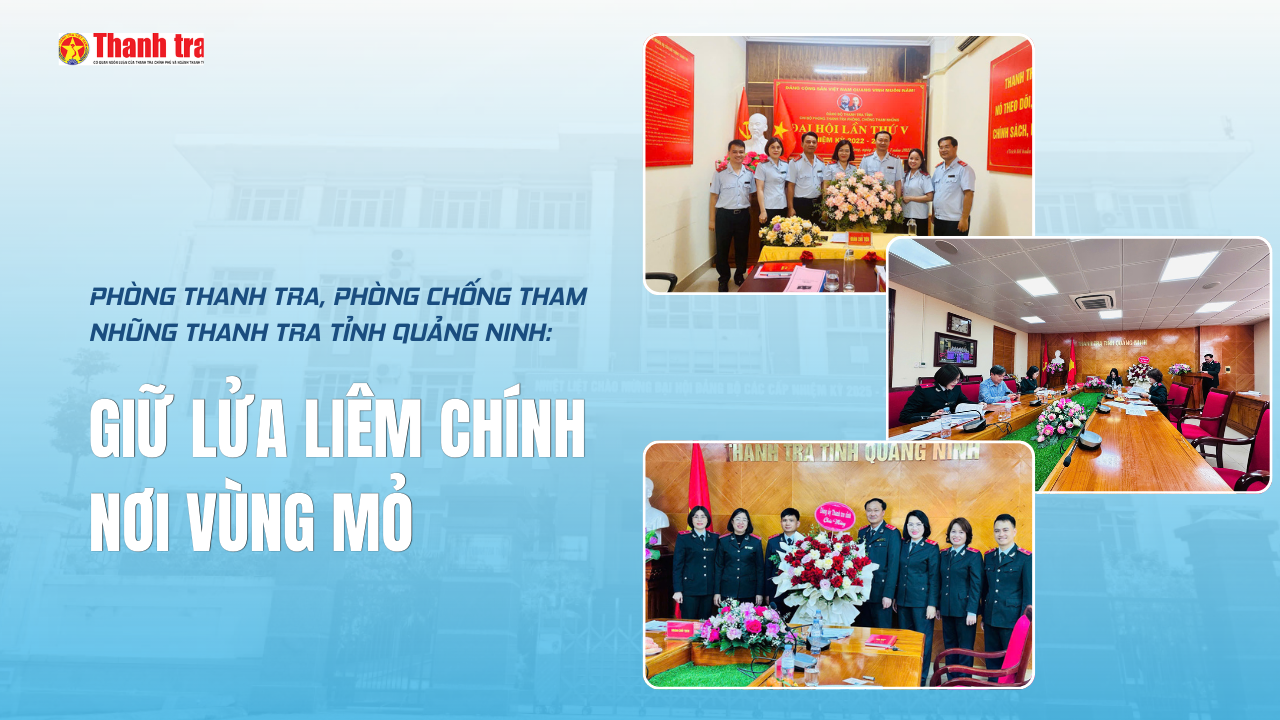 Giữ lửa liêm chính nơi vùng mỏ