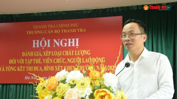 Trường Cán bộ Thanh tra: Nhiều chuyển biến tích cực trong năm 2025