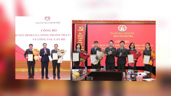 Nhiều cán bộ trẻ được bổ nhiệm, tạo động lực đổi mới trong ngành Thanh tra