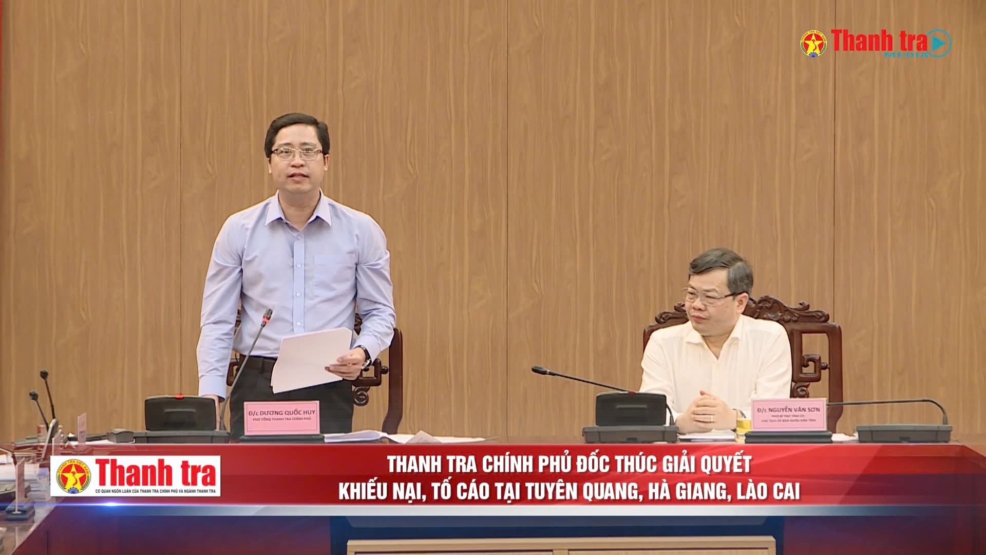 Thanh tra Chính phủ đốc thúc giải quyết khiếu nại, tố cáo tại Tuyên Quang, Hà Giang, Lào Cai