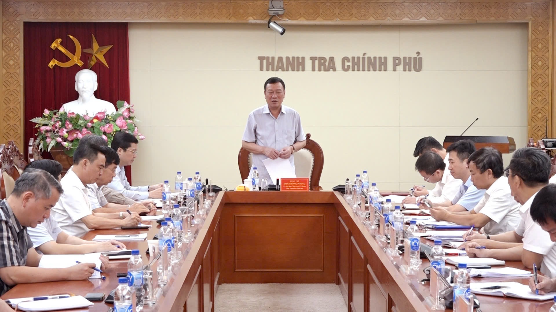 Thanh tra Chính phủ họp giao ban, nhấn mạnh hai nhiệm vụ “chiến lược”