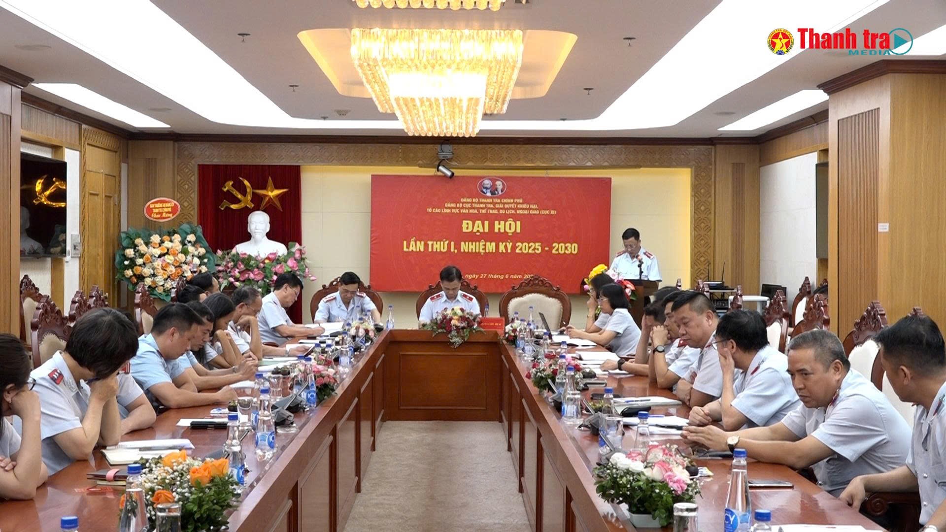 Đảng bộ Cục XI nhiệm kỳ 2025-2030: Phát huy truyền thống đoàn kết, hoàn thành xuất sắc mọi nhiệm vụ chính trị