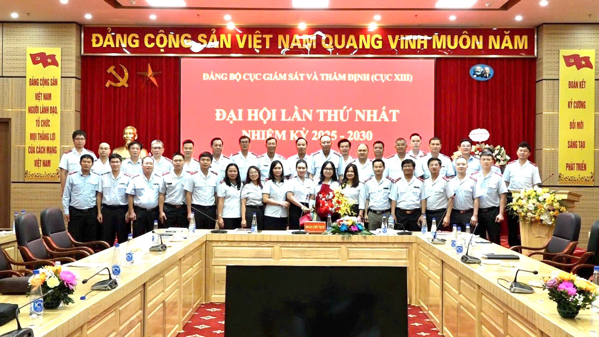 Đại hội Đảng bộ Cục Giám sát và Thẩm định (Cục XIII) Lần thứ nhất nhiệm kỳ 2025 -2030 thành công tốt đẹp