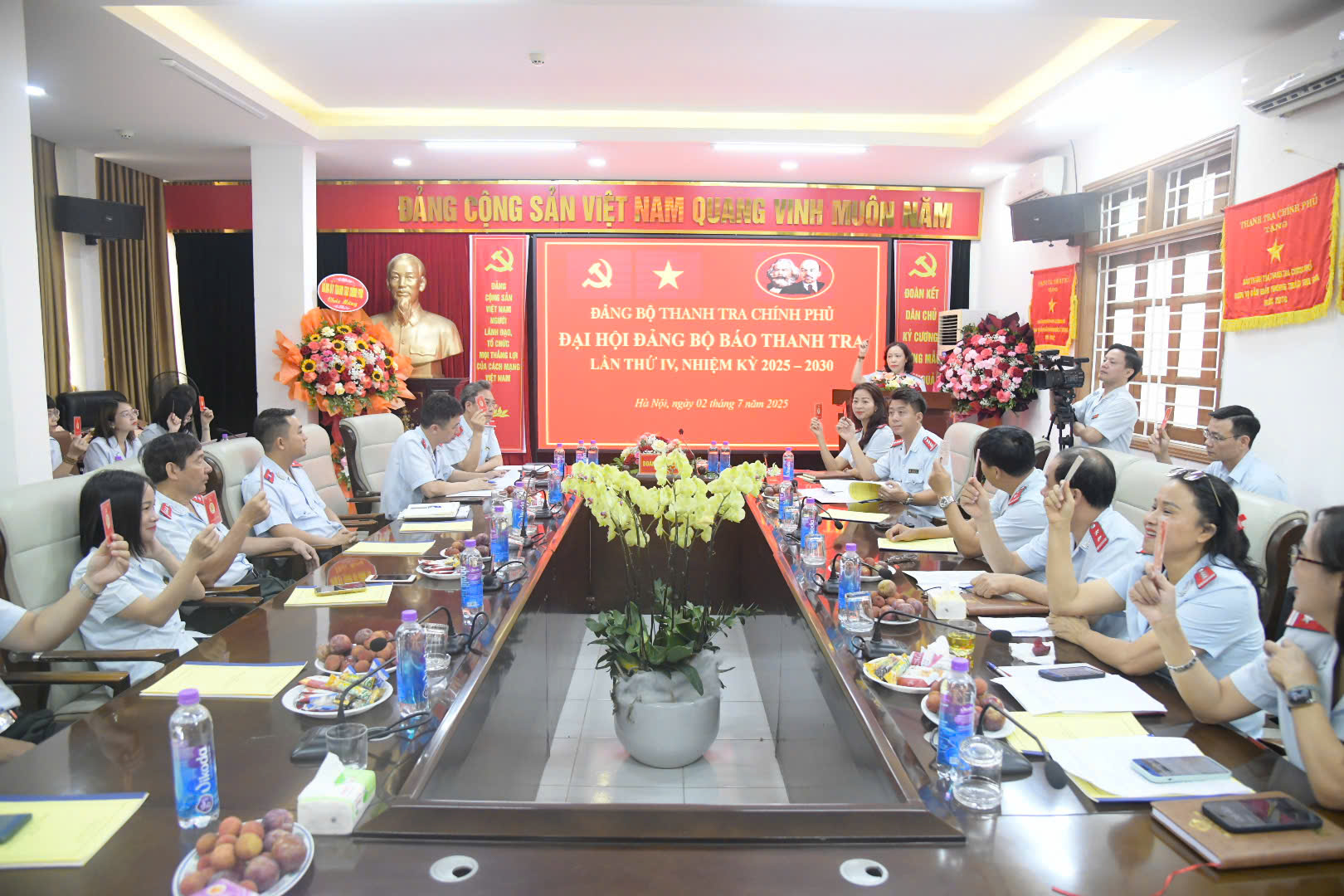 Đại hội Đảng bộ Báo Thanh tra nhiệm kỳ 2025 - 2030 thành công tốt đẹp