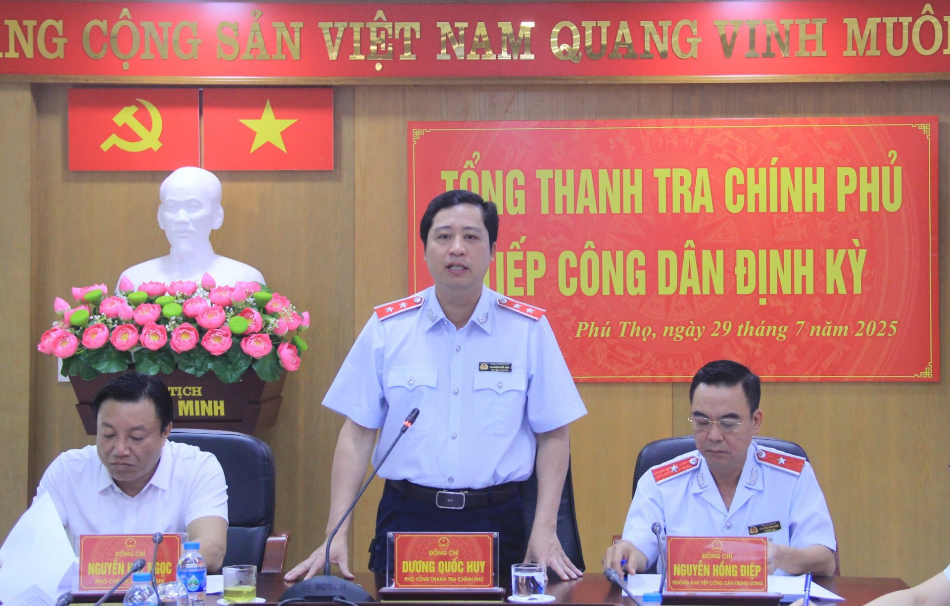 Thanh tra Chính phủ tiếp công dân buổi đầu tiên sau khi thực hiện chính quyền địa phương 2 cấp