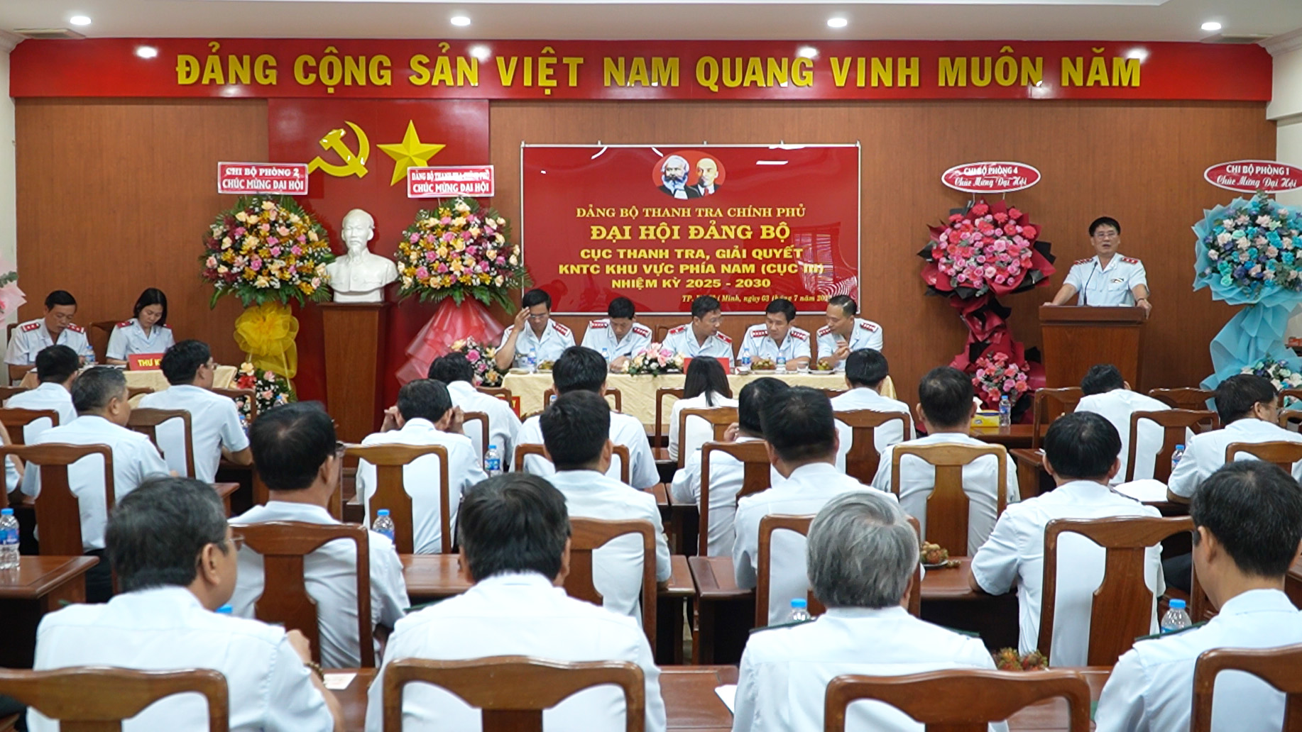 Đại hội Đảng bộ Cục III nhiệm kỳ 2025-2030 thành công tốt đẹp