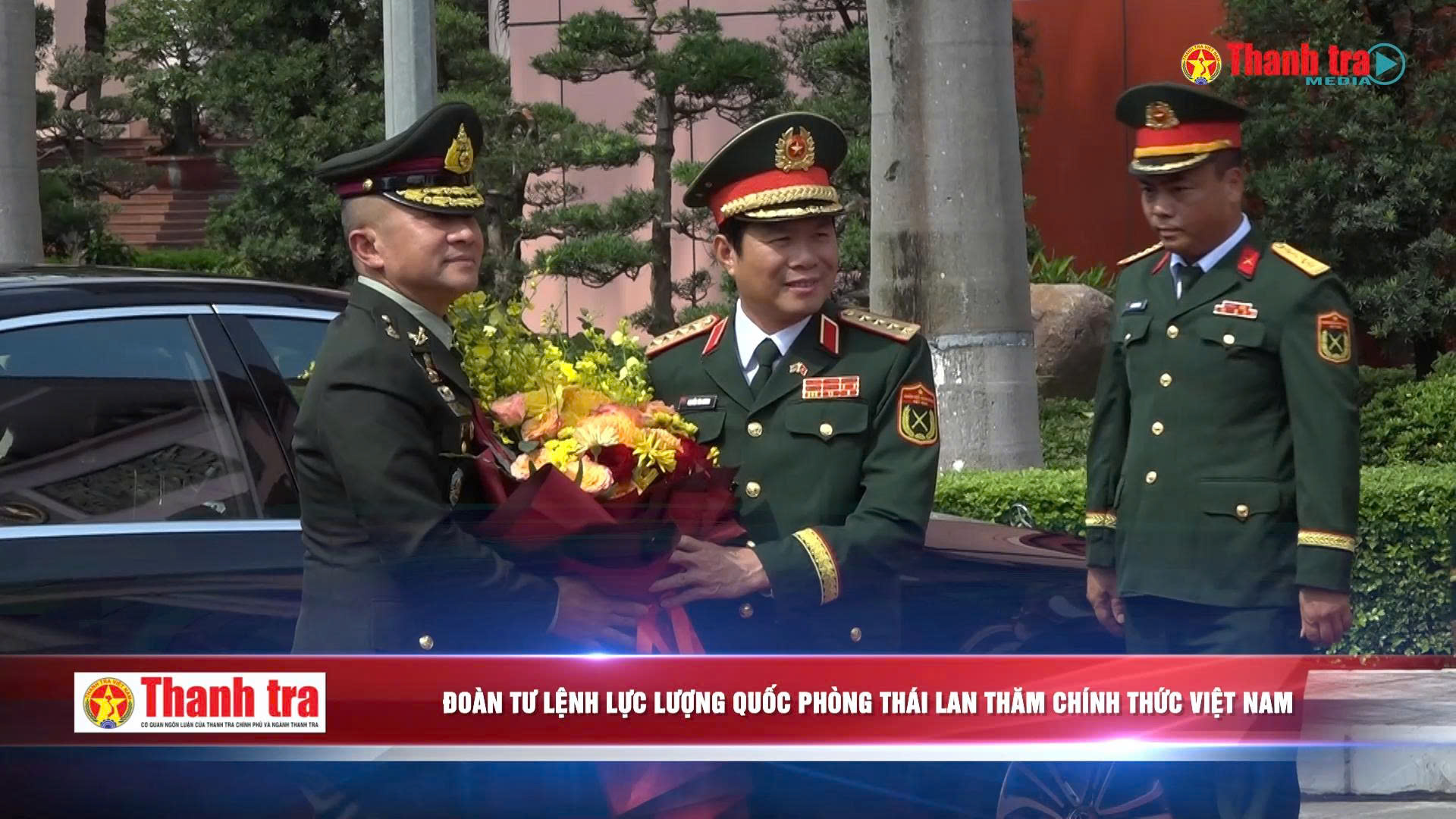 Đoàn Tư lệnh Lực lượng Quốc phòng Thái Lan thăm chính thức Việt Nam