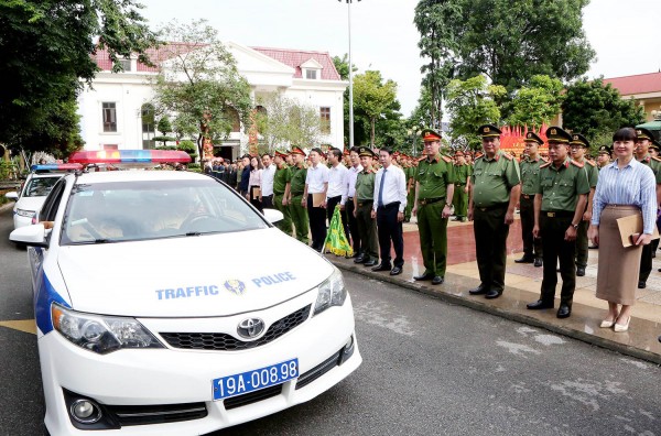 Công an tỉnh Phú Thọ ra quân mở đợt cao điểm tấn công, trấn áp tội phạm
