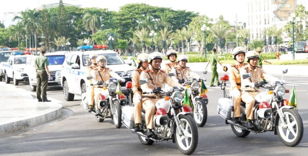 Hơn 660 cán bộ, chiến sĩ ra quân bảo vệ tuyệt đối an ninh, an toàn đại hội đảng bộ các cấp