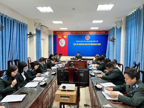 Thi hành án dân sự Nam Định (cũ): Tăng cường kiểm tra, giải quyết dứt điểm khiếu nại