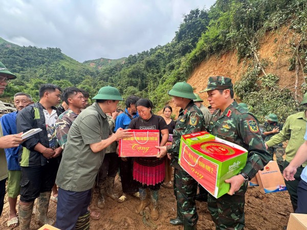 Tập trung khắc phục hậu quả mưa lũ, lũ quét, sạt lở đất tại 3 tỉnh Điện Biên, Sơn La, Nghệ An