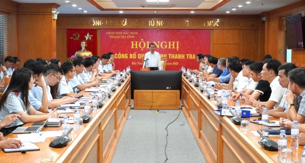 Tỉnh Bắc Ninh công bố quyết định thanh tra 5 dự án khó khăn, vướng mắc