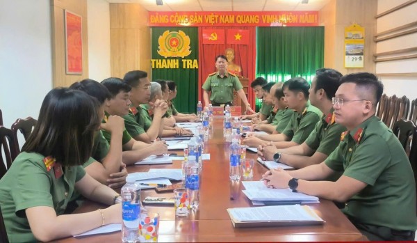 Thanh tra bảo vệ bí mật nhà nước, an ninh mạng tại 4 đơn vị thuộc Công an Đà Nẵng