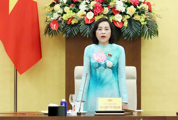 Phó Chủ tịch Quốc hội Nguyễn Thị Thanh gặp mặt Đoàn ĐBQH tỉnh Ninh Bình