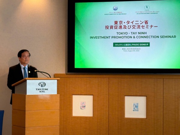 Tây Ninh đã thu hút 173 dự án FDI của Nhật Bản với tổng vốn trên 1,2 tỷ USD