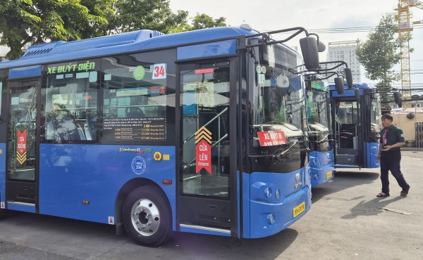 TP Hồ Chí Minh vận hành thêm 443 xe buýt điện, thúc đẩy “xanh hóa” giao thông