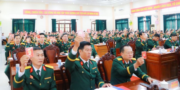 Đại hội Đại biểu Đảng bộ Quân sự tỉnh Vĩnh Long thành công tốt đẹp