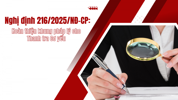 Nghị định 216/2025/NĐ-CP: Hoàn thiện khung pháp lý cho Thanh tra Cơ yếu