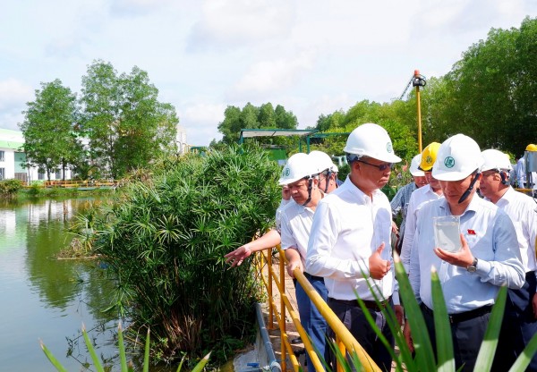 Đoàn giám sát của Quốc hội khảo sát thực hiện chính sách pháp luật về bảo vệ môi trường tại Cần Thơ