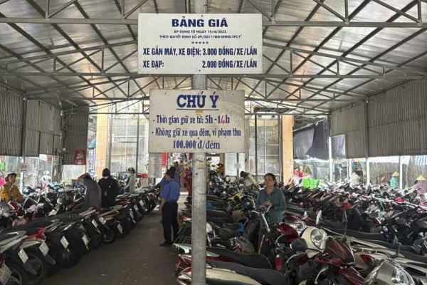 Cần Thơ: Kiểm tra toàn diện hoạt động thu phí giữ xe trên địa bàn