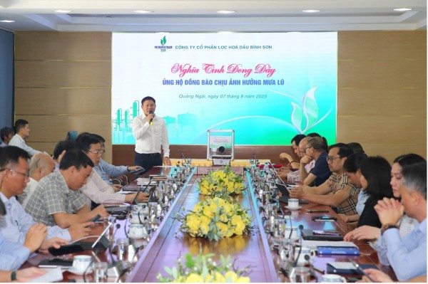 BSR ủng hộ đồng bào bị ảnh hưởng mưa bão ở Bắc Bộ và Bắc Trung Bộ