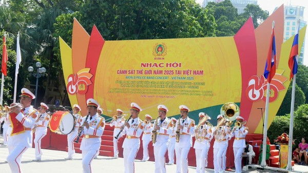 Nhạc hội Cảnh sát Thế giới 2025: Điểm nhấn kỷ niệm 80 năm Ngày truyền thống Công an Nhân dân