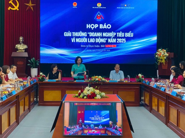 Vinh danh 28 doanh nghiệp tiêu biểu vì người lao động năm 2025