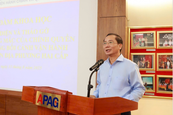 Nhận diện và tháo gỡ vướng mắc của chính quyền cấp xã khi vận hành chính quyền địa phương 2 cấp