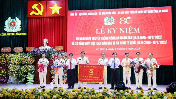 Công an tỉnh An Giang: Phát huy vai trò nòng cốt, chủ động nắm chắc tình hình, giữ vững an ninh chính trị