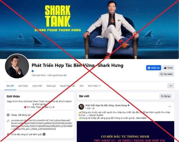 Công an cảnh báo thủ đoạn giả doanh nhân nổi tiếng để lừa đảo đầu tư