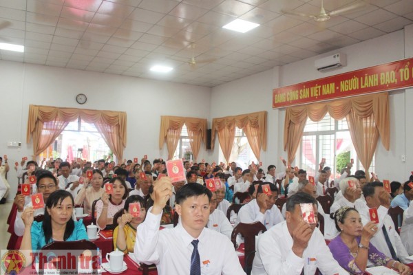 Chánh Thanh tra tỉnh Tây Ninh nêu ra 5 vấn đề tại Đại hội Đảng bộ xã Đức Huệ