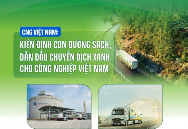 PV GAS CNG – Kiên định con đường sạch, dẫn đầu chuyển dịch xanh cho công nghiệp Việt Nam